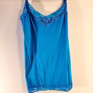 Blue Lace Camisole